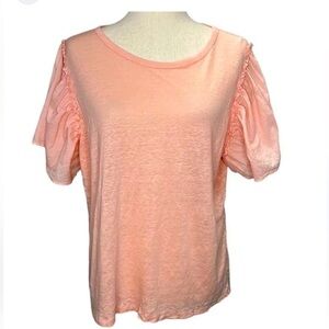 LOFT Linen 100% Linen Blouse size small